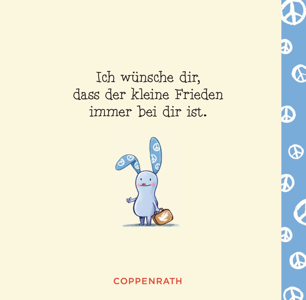 Geschenkbuch - Der kleine Frieden ist dein Begleiter
