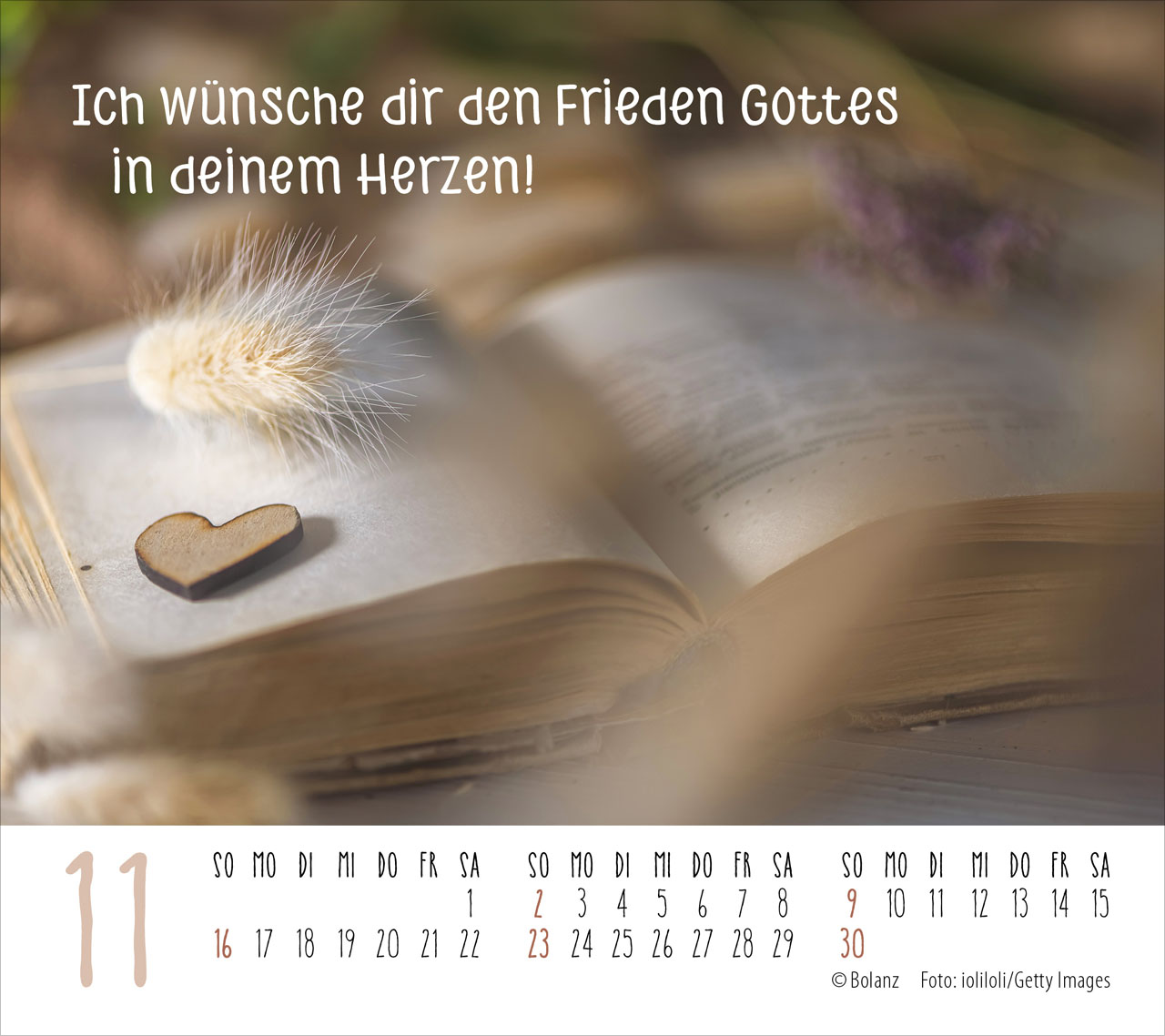 Tischkalender - Gute Wünsche für dich & 2025