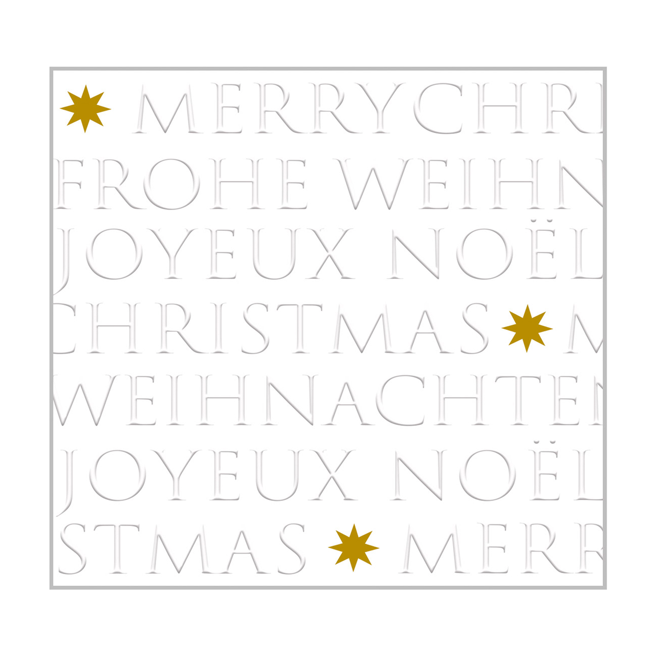 Servietten - Merry Chrismas