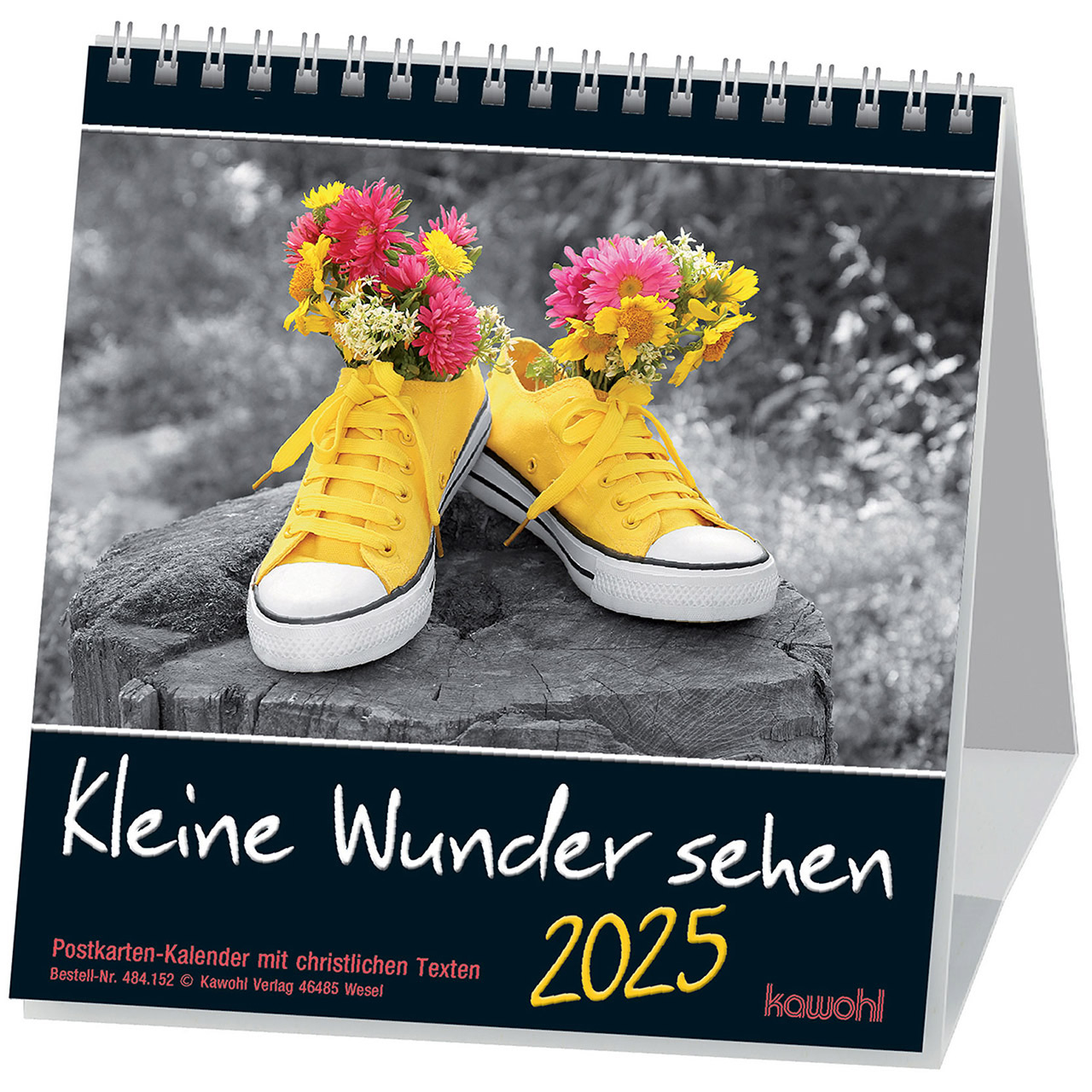 Postkarten-Kalender - Kleine Wunder sehen & 2025