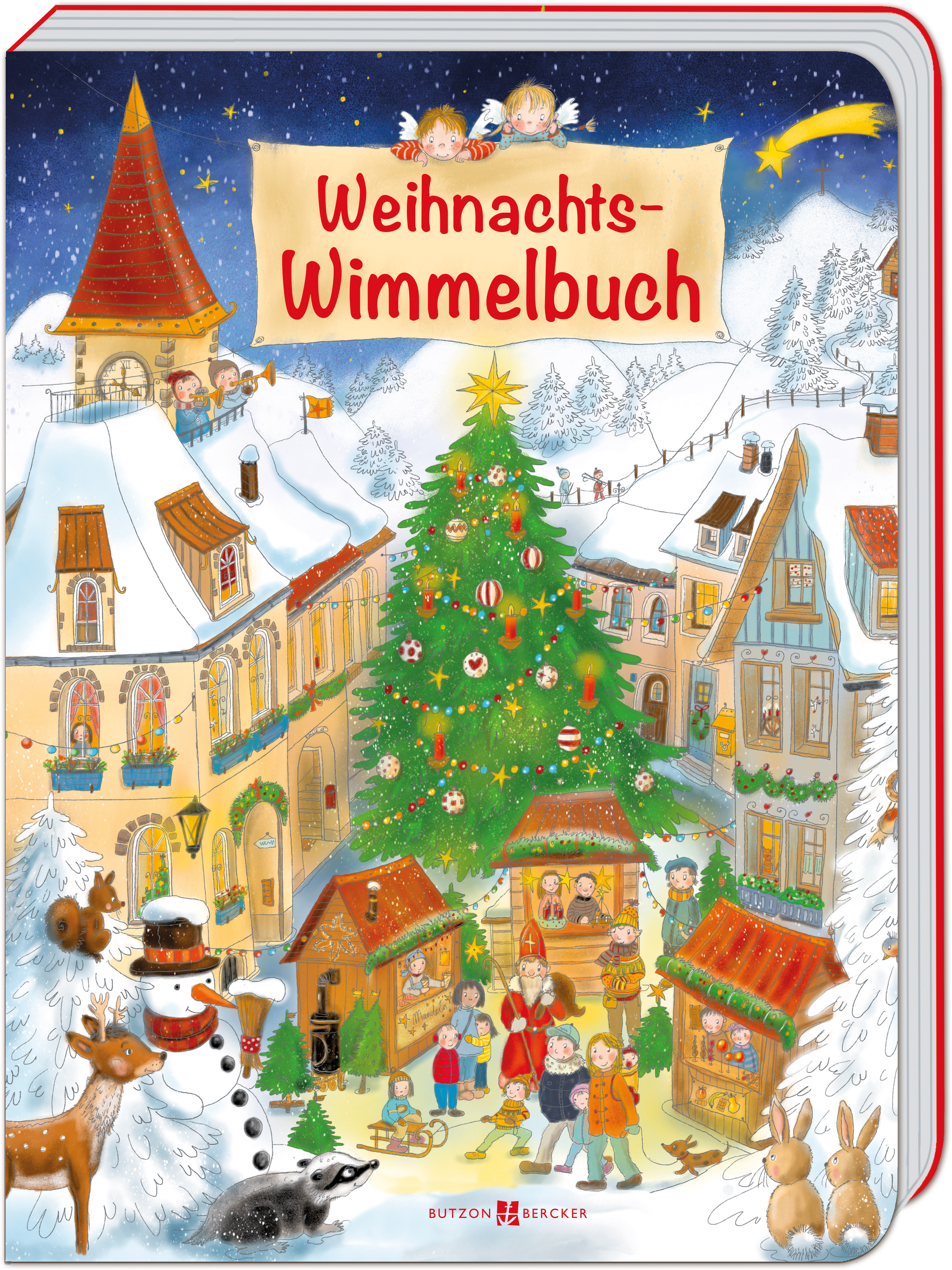 Kinderbuch - Weihnachts-Wimmelbuch
