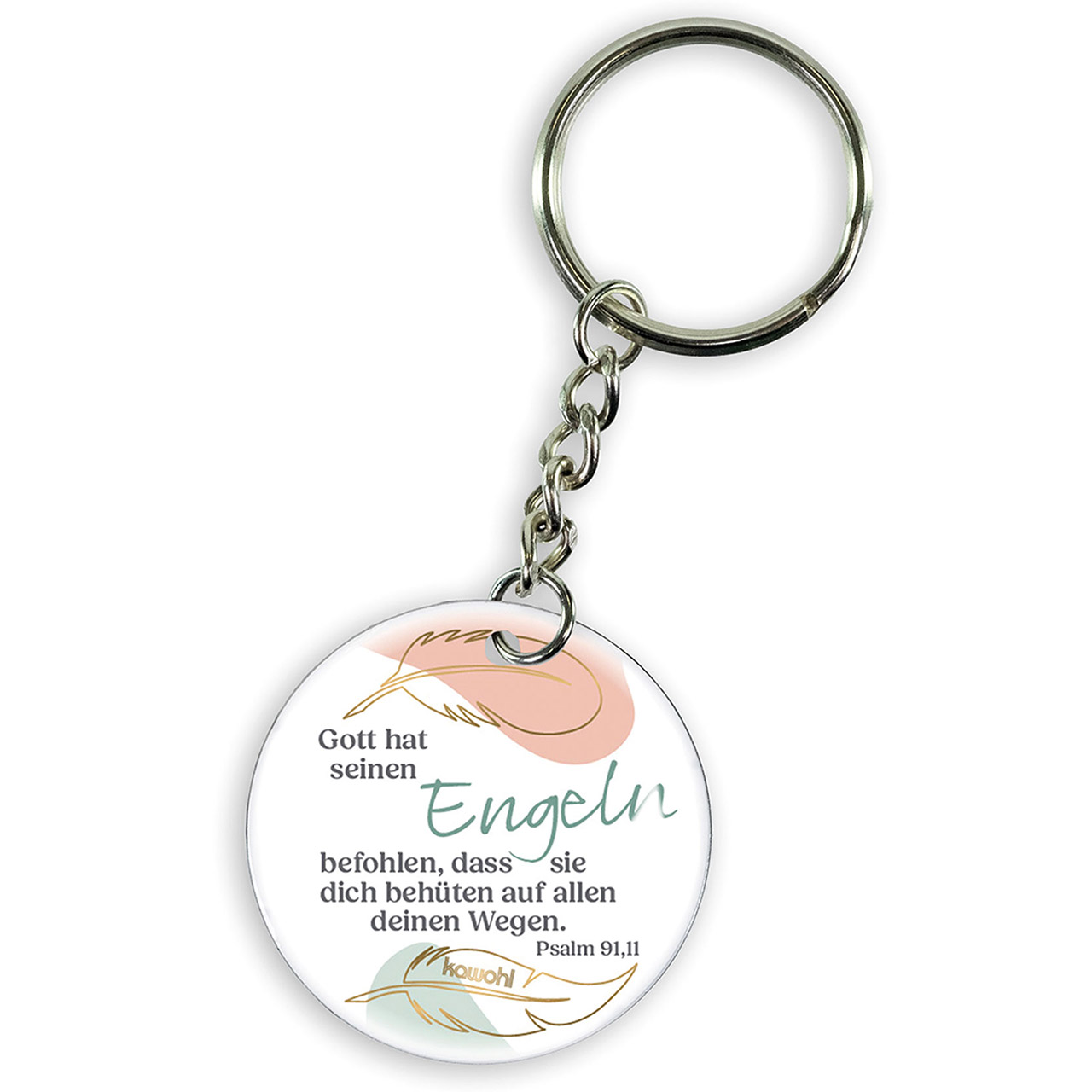 Schlüsselanhänger - Gott hat seinen Engeln befohlen... Schlüsselanhänger - Gott hat seinen Engeln befohlen...