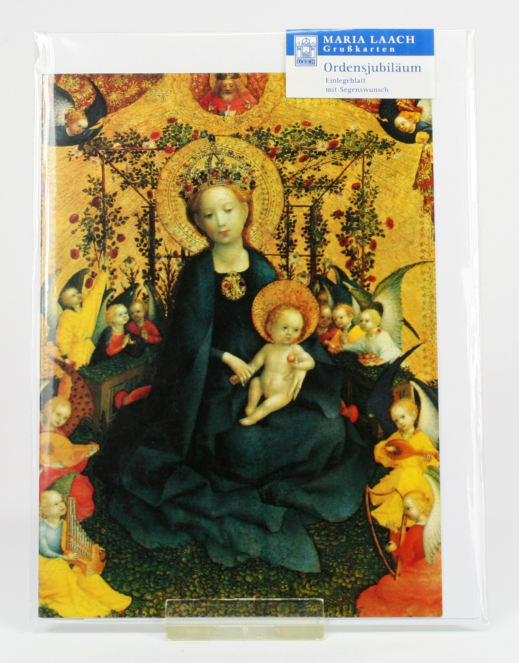 Karte zum Ordensjubiläum - Maria im Rosenhag Karte zum Ordensjubiläum - Maria im Rosenhag