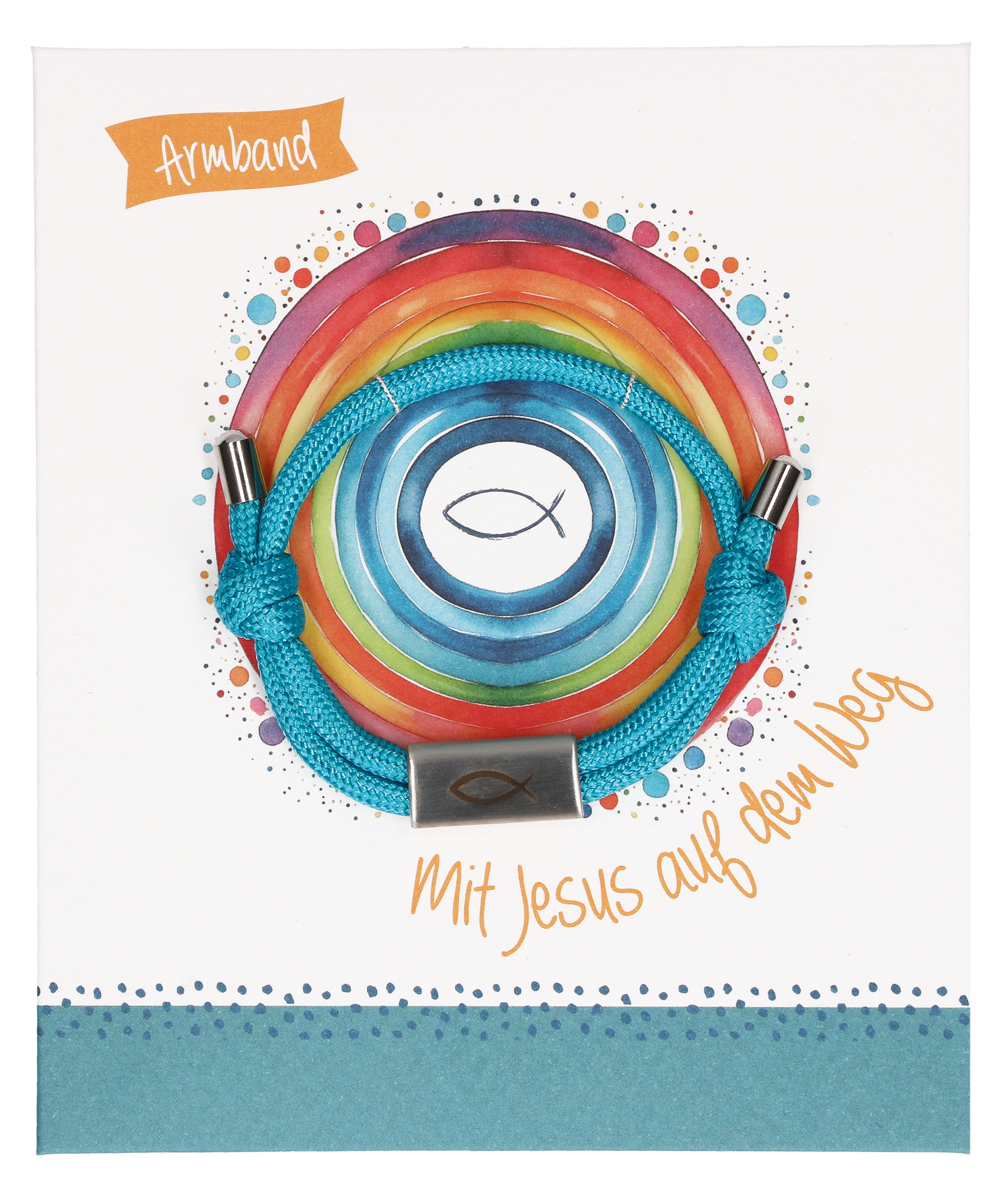 Armband - Mit Jesus auf dem Weg