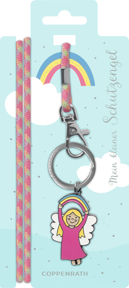 Kordel-Schlüsselband - Mein kleiner Schutzengel Kordel-Schlüsselband - Mein kleiner Schutzengel