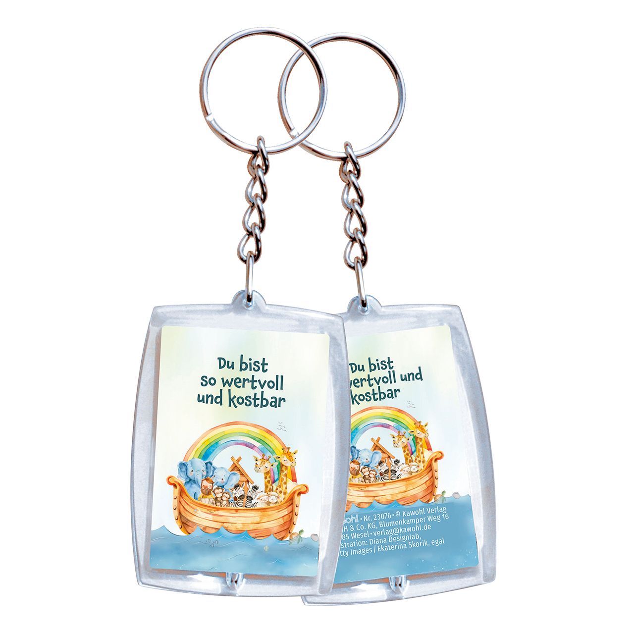 Schlüsselanhänger – Du bist so wertvoll & kostbar
