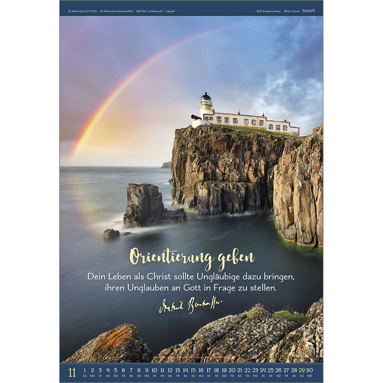 Kalender - Gott ist für uns & 2026