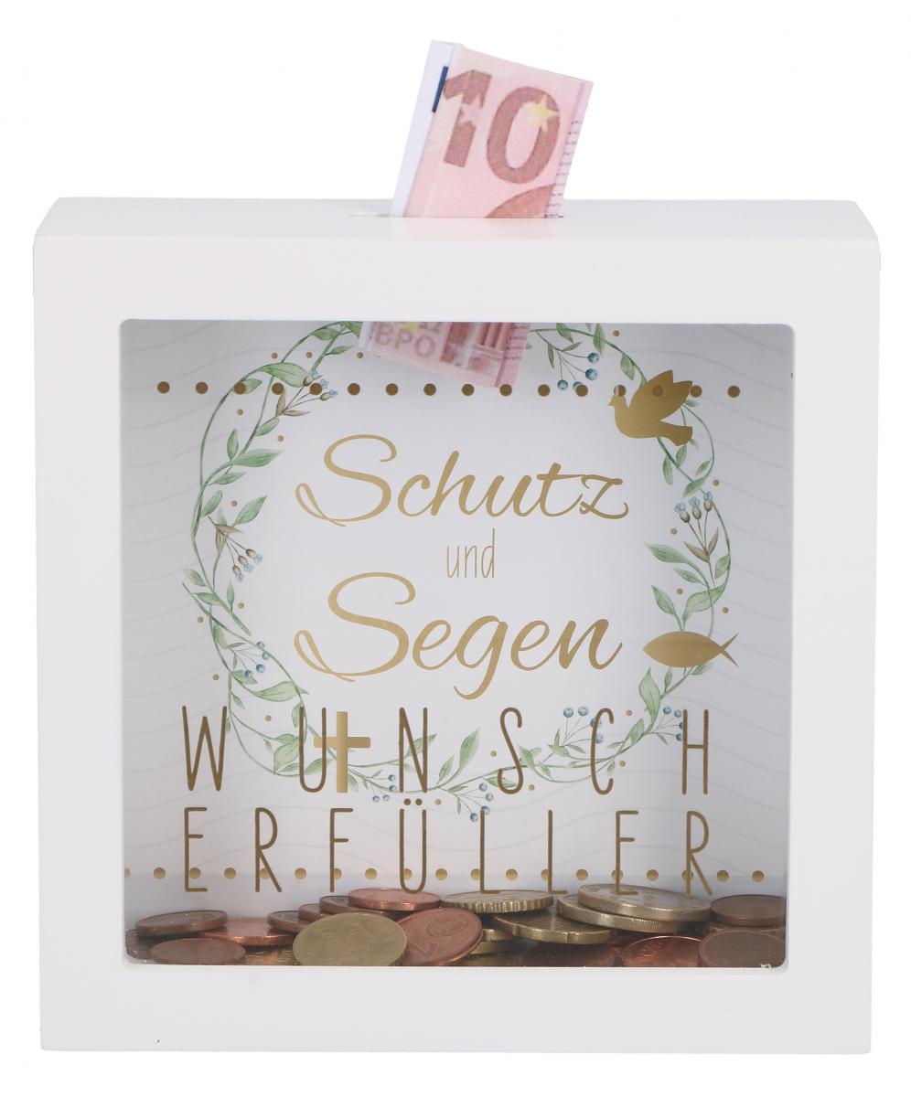 Bilderrahmen-Spardose - Wunscherfüller Schutz Bilderrahmen-Spardose - Wunscherfüller Schutz