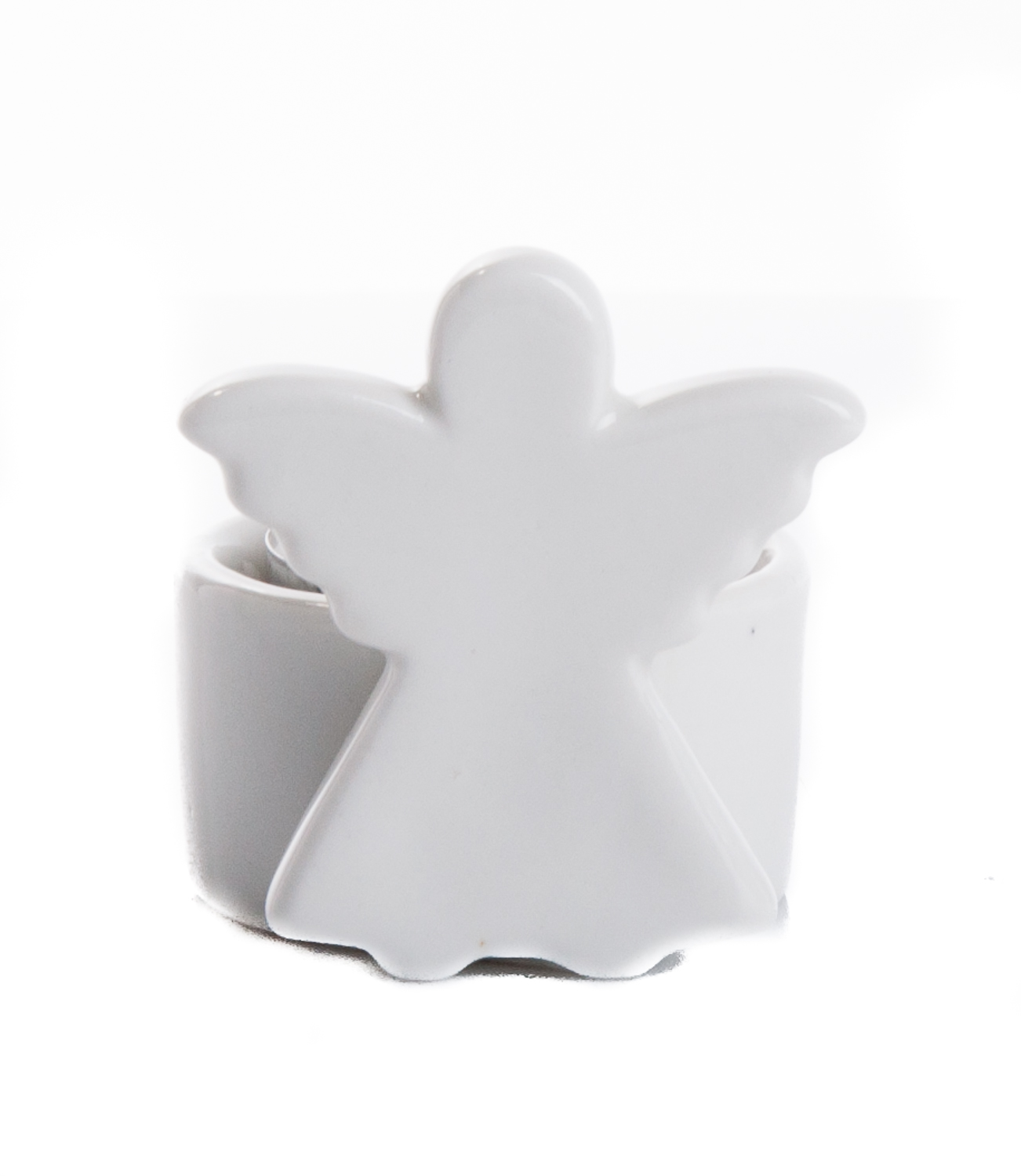 Teelichthalter - Porzellanengel Teelichthalter - Porzellanengel