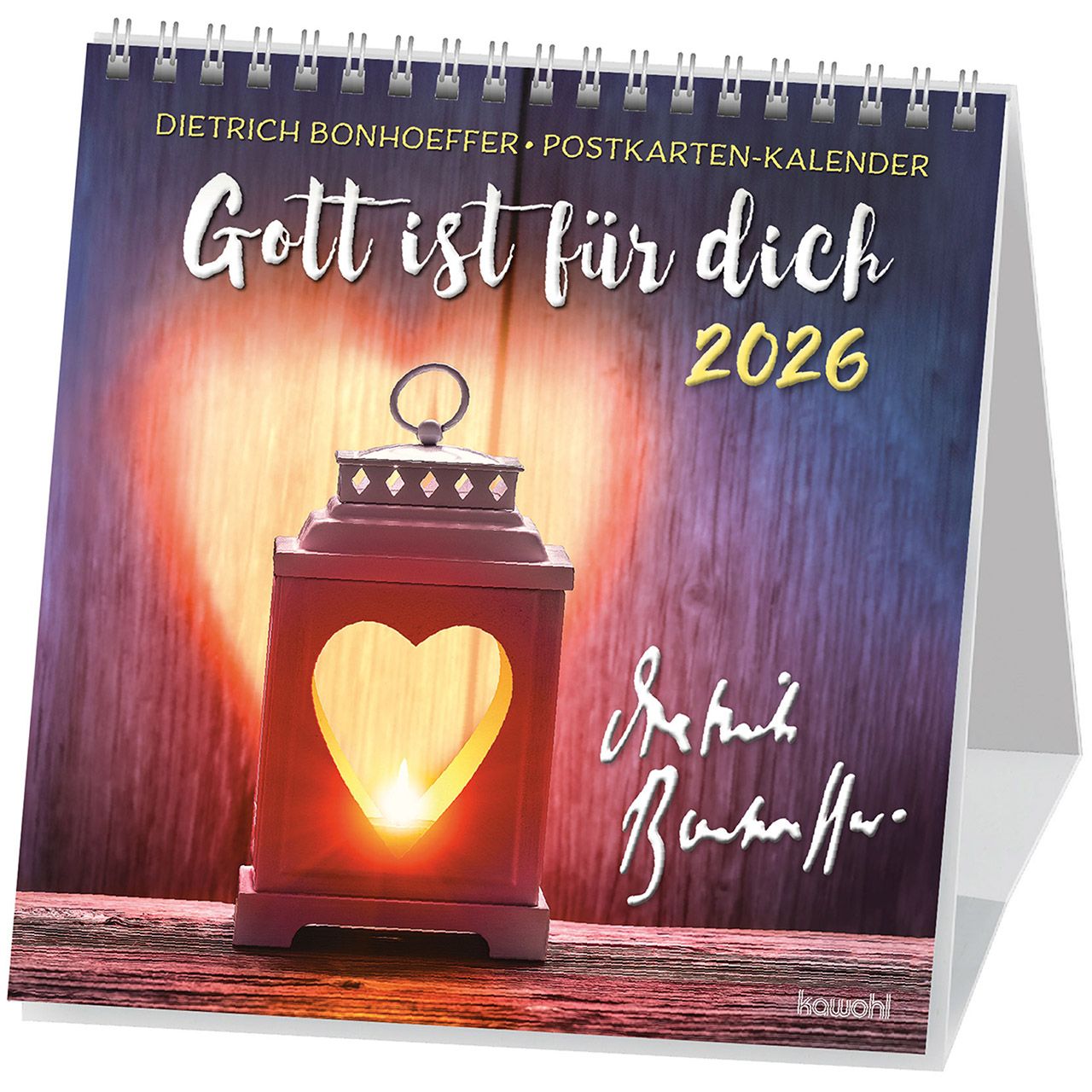 Tischkalender - Gott ist für dich & 2026
