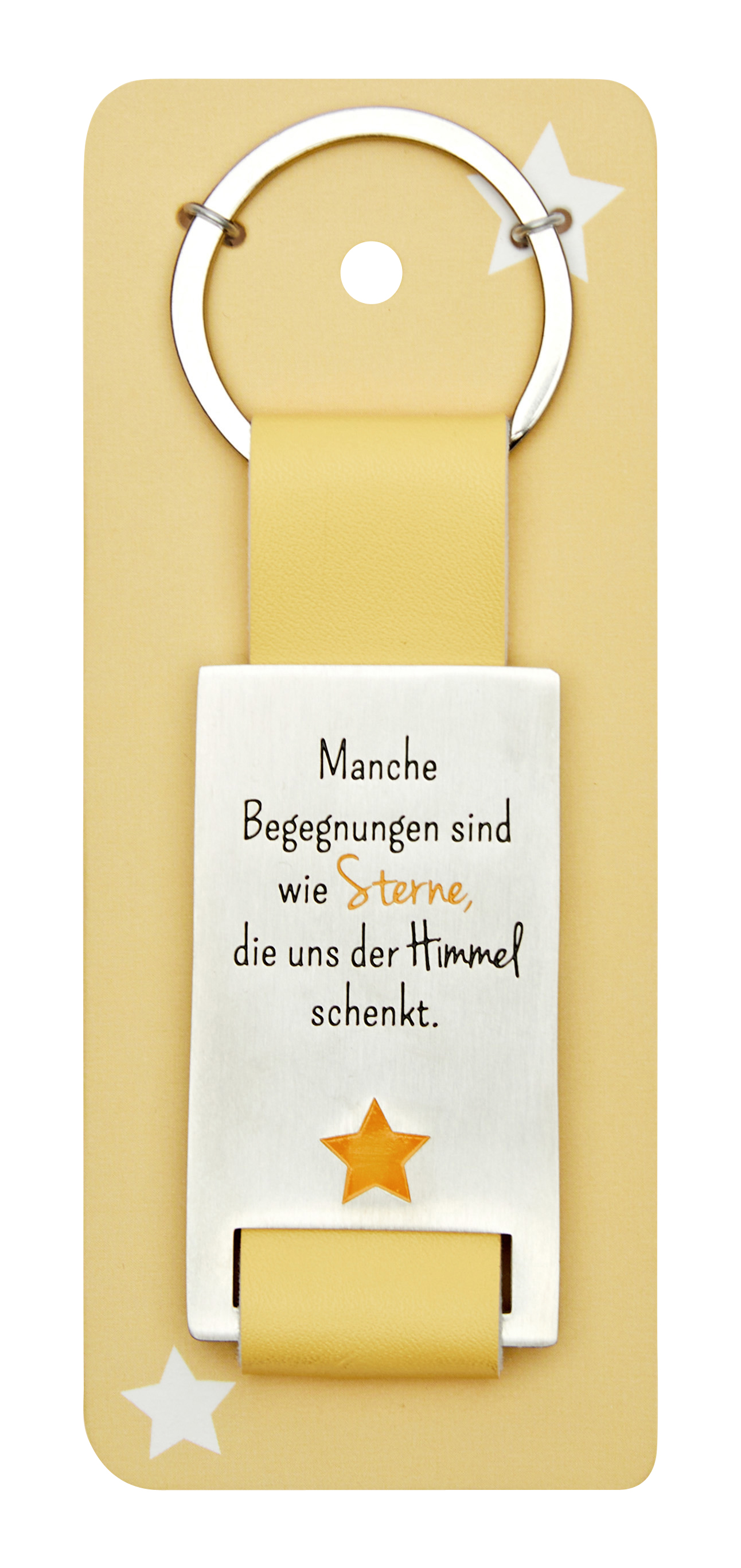 Schlüsselanhänger - Manche Begegnungen sind wie Sterne... Schlüsselanhänger - Manche Begegnungen sind wie Sterne...