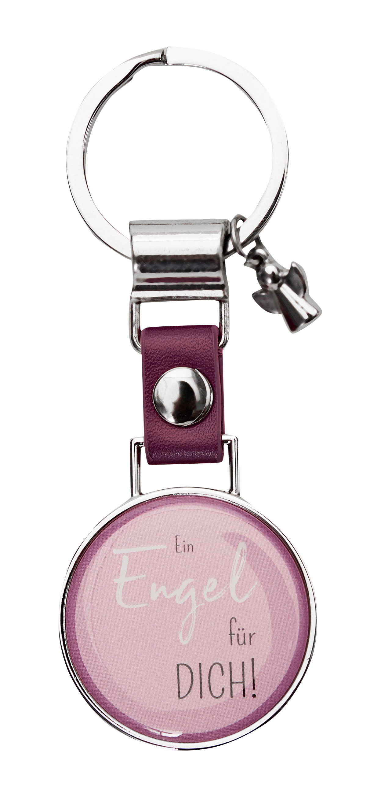 Schlüsselanhänger - Genieße den Augenblick & Engel Schlüsselanhänger - Genieße den Augenblick & Engel