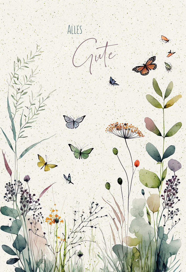 Geburtstagskarte - Der Herr segne... Geburtstagskarte - Der Herr segne...