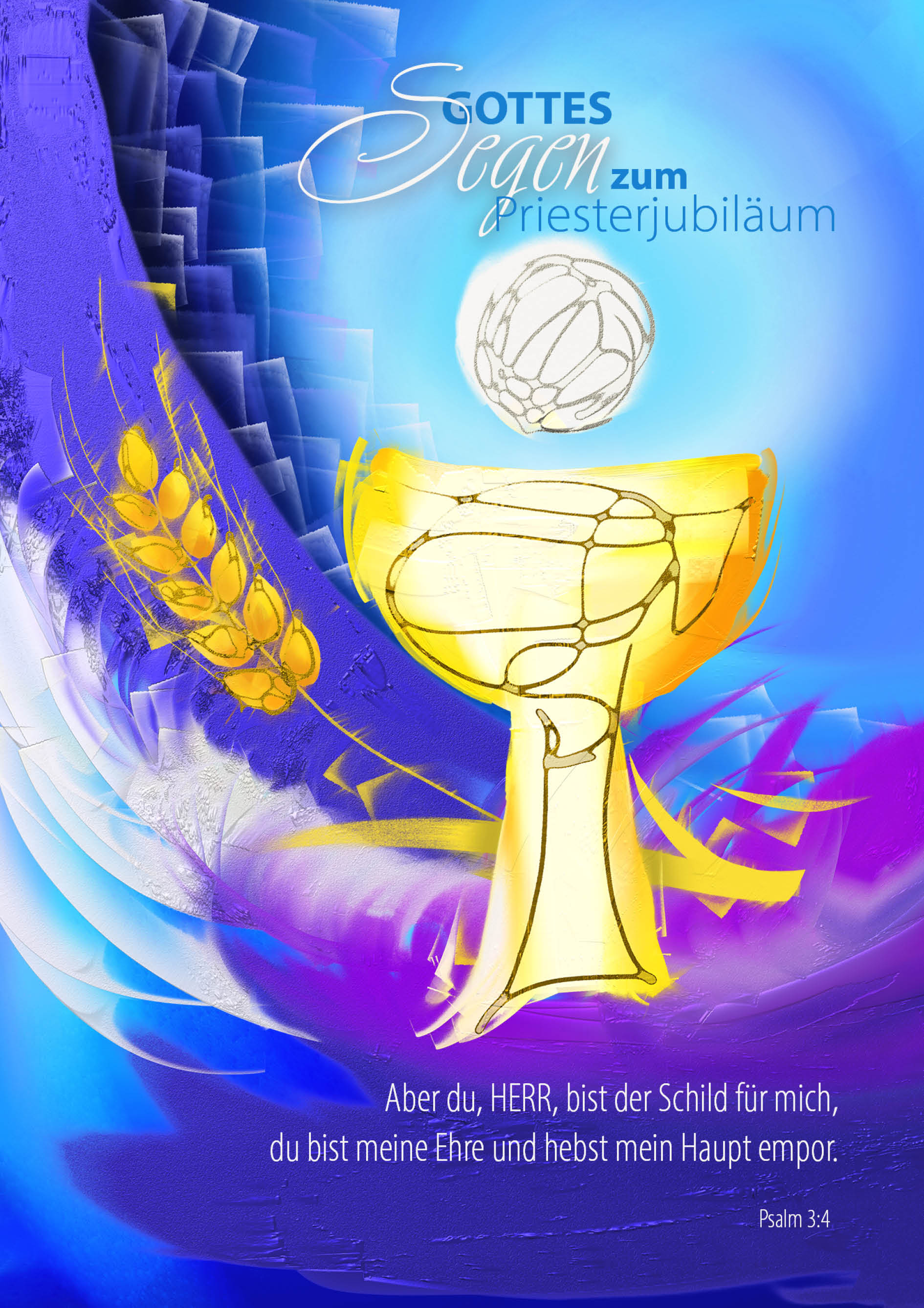 Karte zum Priesterjubiläum - Gottes Segen