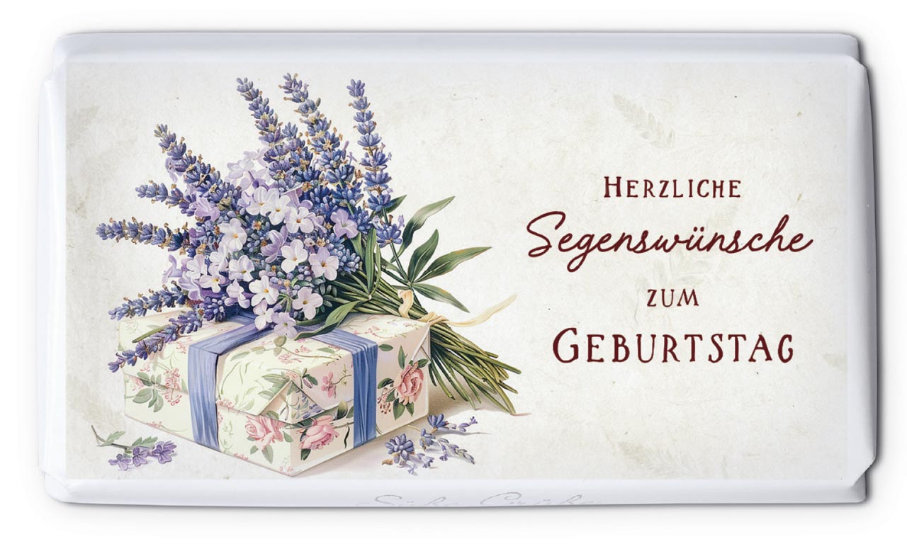 Mini-Schokolade - Zum Geburtstag Mini-Schokolade - Zum Geburtstag