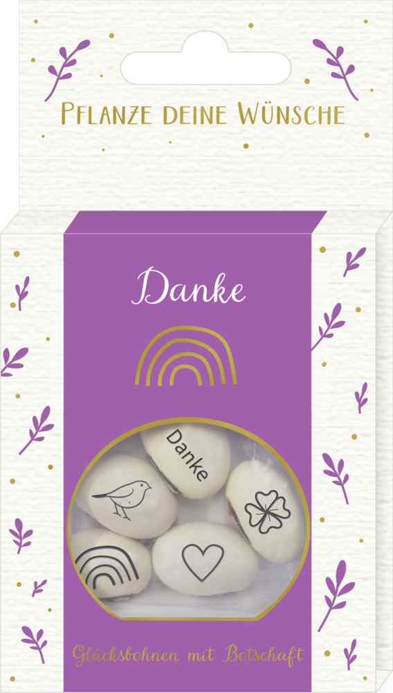 Glücksbohnen -  Pflanze deine Wünsche & Danke Glücksbohnen -  Pflanze deine Wünsche & Danke