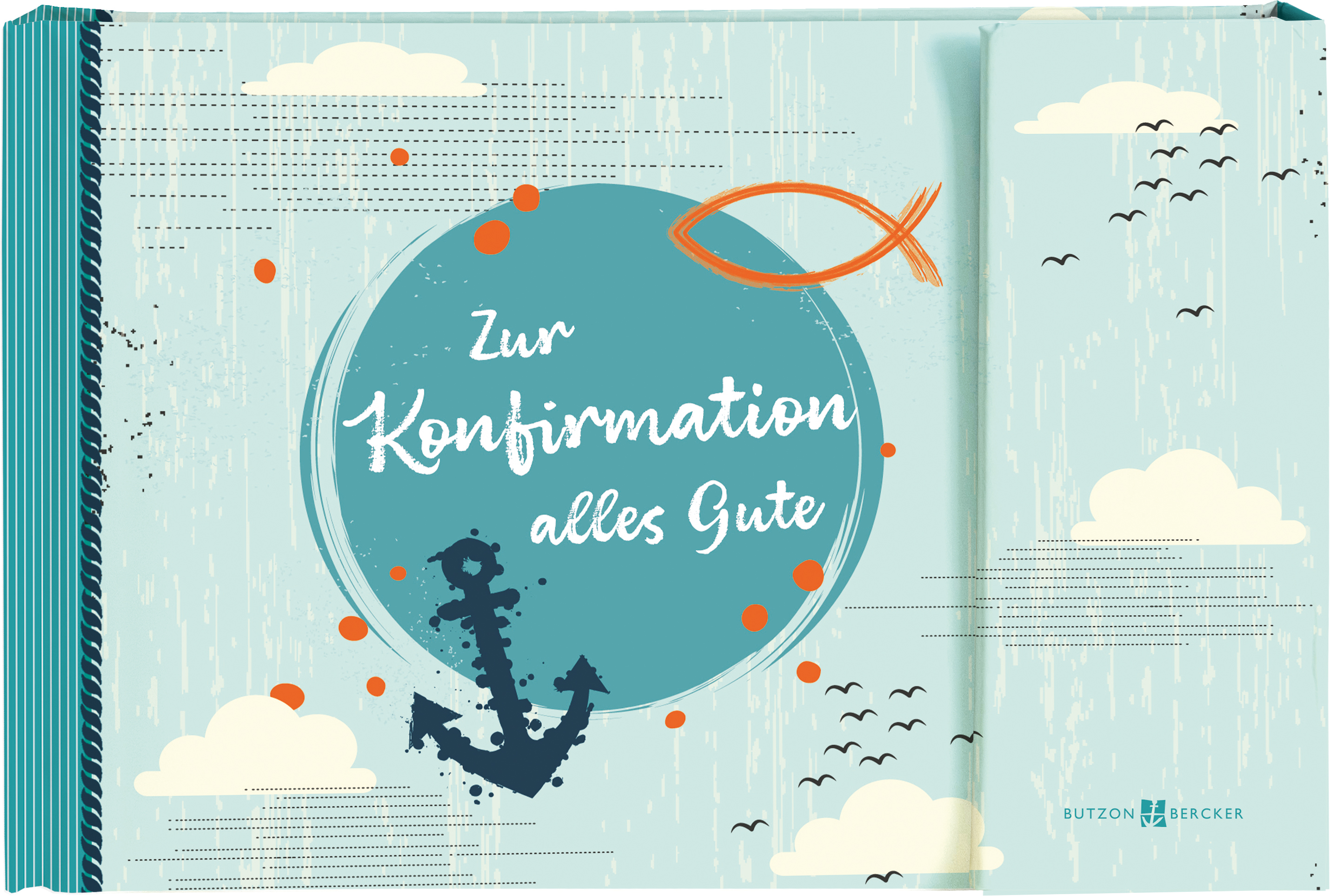Geschenkbuch - Zur Konfirmation alles Gute