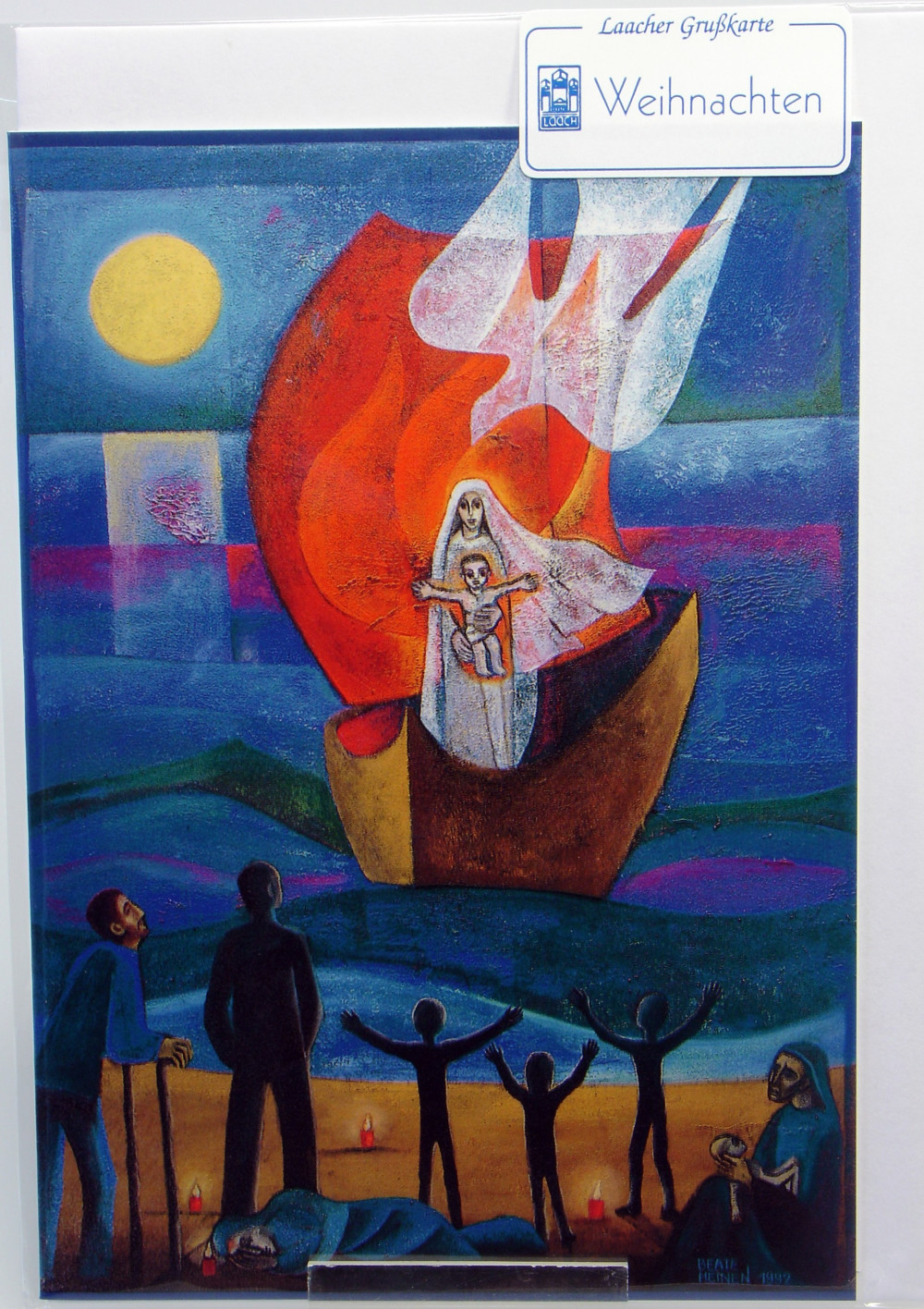 Weihnachtskarte - Ankunft des Herrn