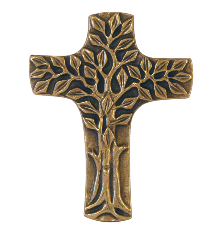 Schmuckkreuz - Lebensbaum & Bronze Schmuckkreuz - Lebensbaum & Bronze