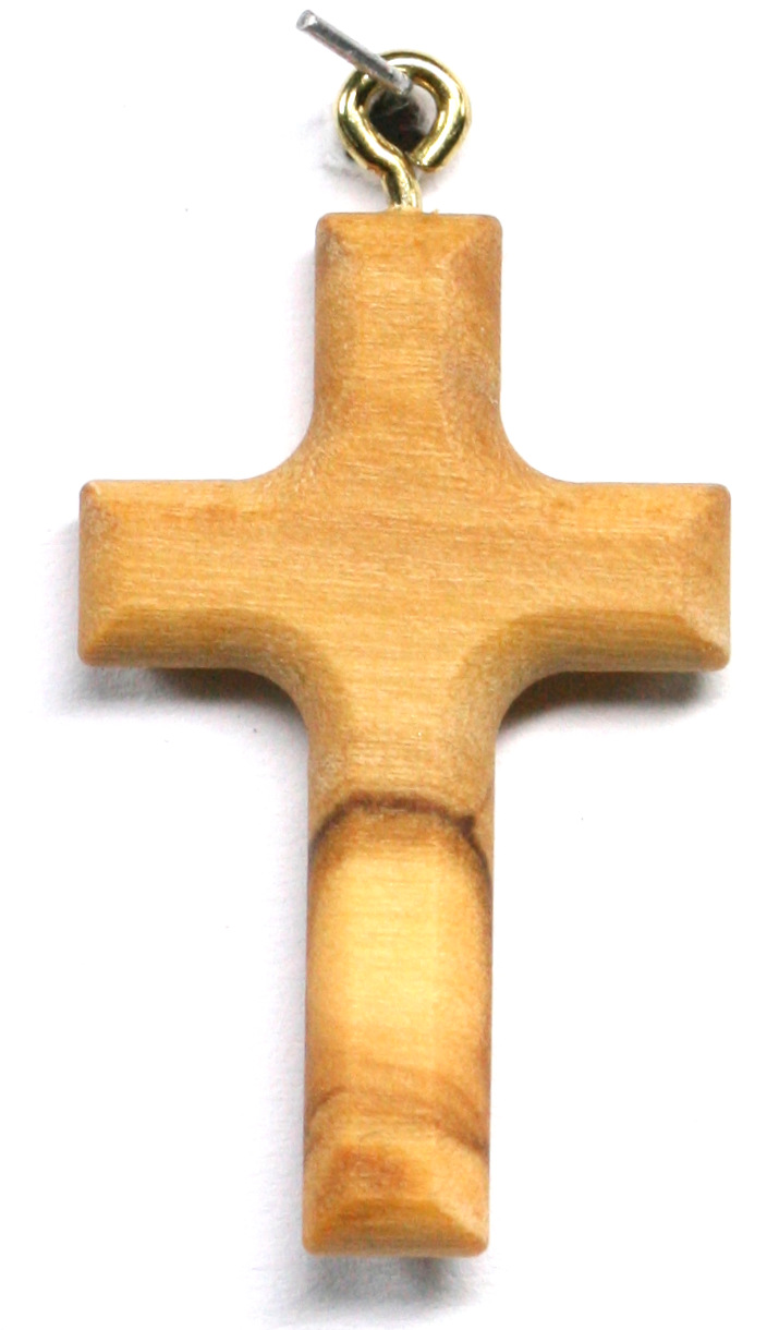 Rosenkranzkreuz - Olivenholz & Länglich Rosenkranzkreuz - Olivenholz & Länglich