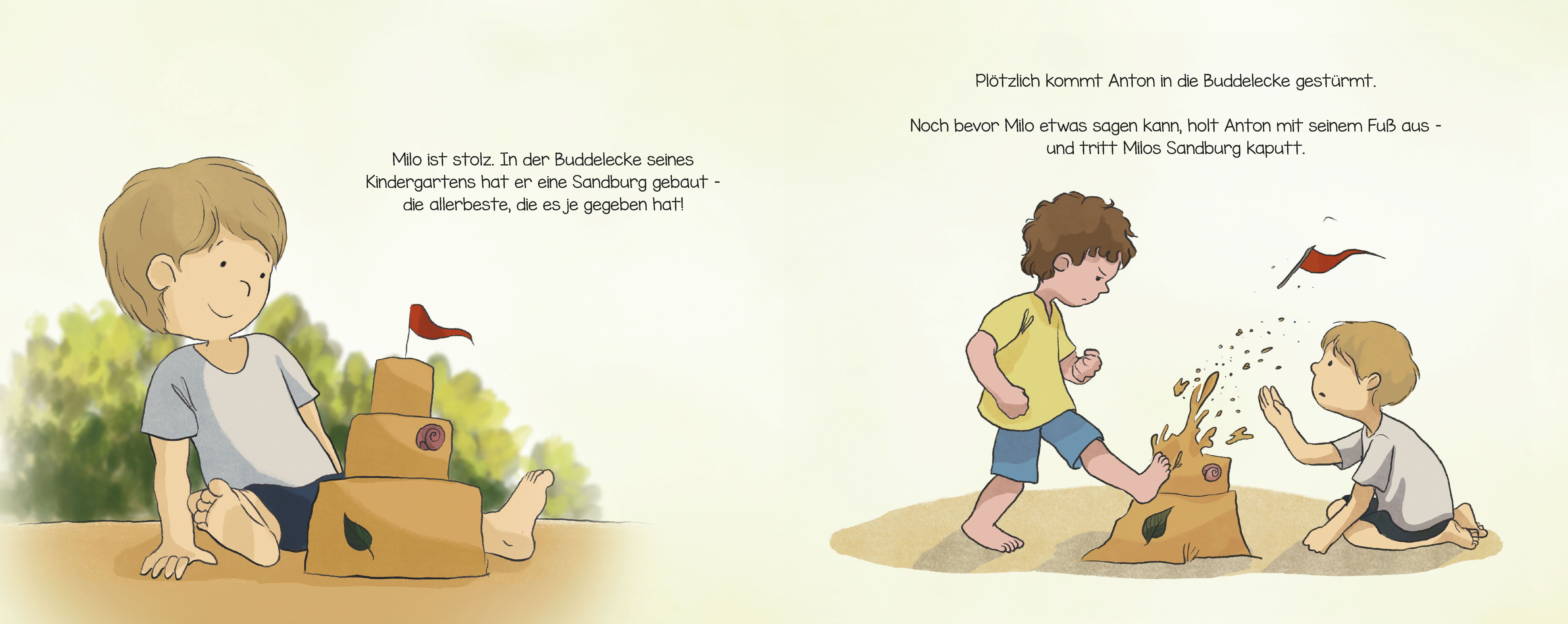 Kinderbuch - Jeder darf mal weinen, Milo Kinderbuch - Jeder darf mal weinen, Milo