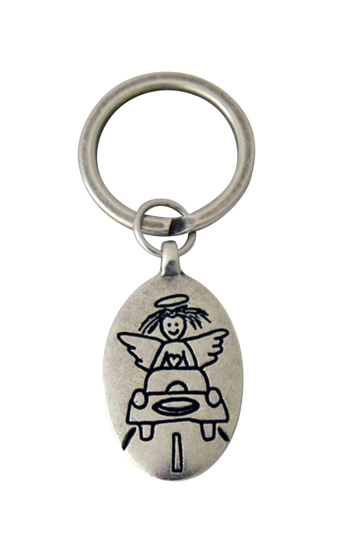 Schlüsselanhänger - Ein Engel im Auto Schlüsselanhänger - Ein Engel im Auto