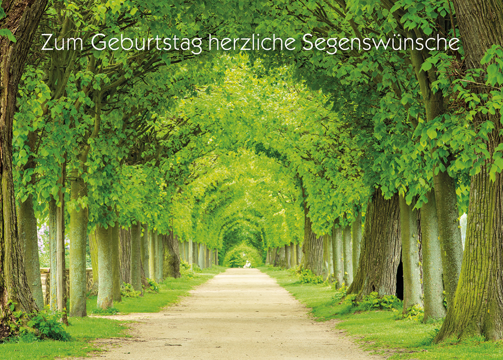 Karte zum Geburtstag - Du zeigst mir den Weg... Karte zum Geburtstag - Du zeigst mir den Weg...