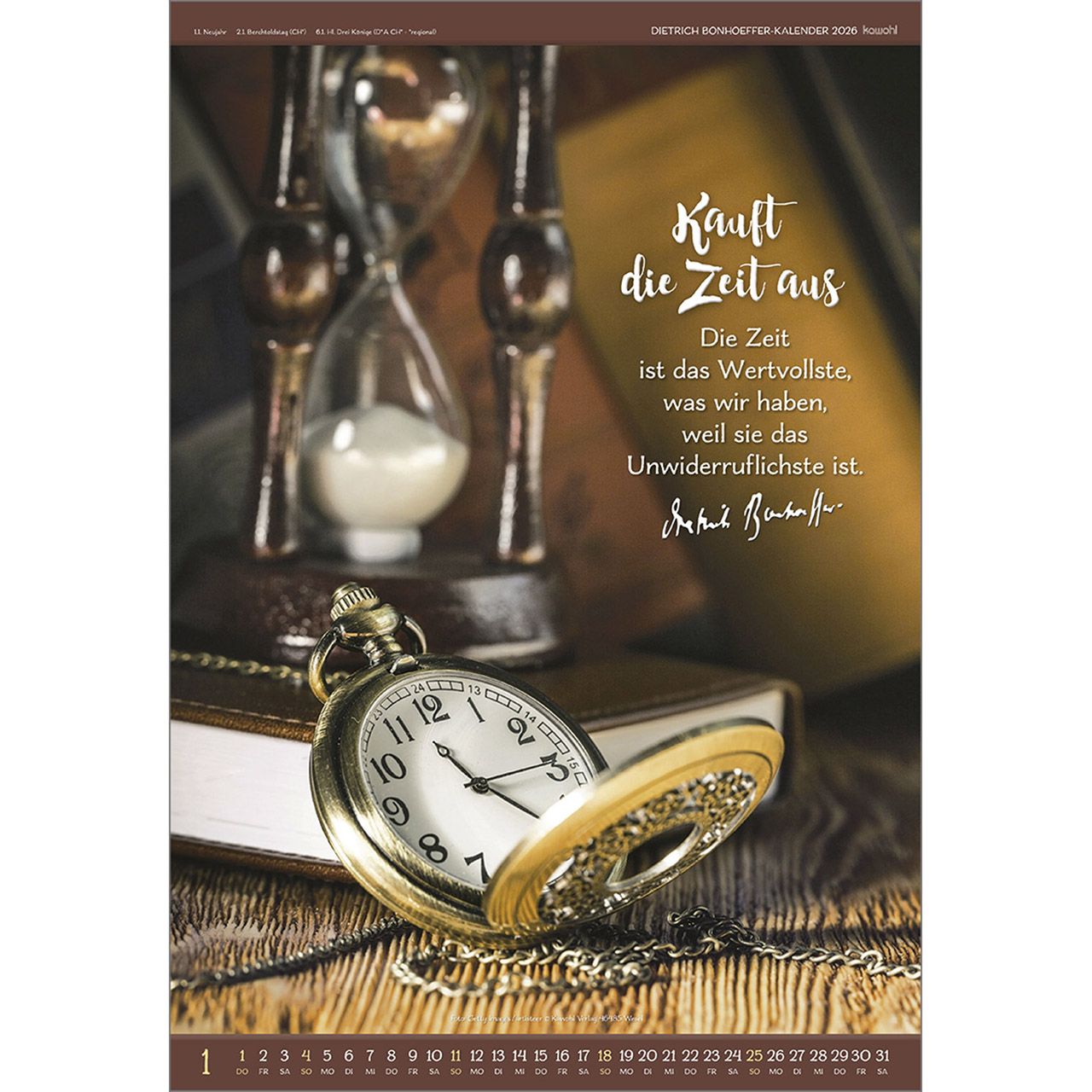 Kalender - Gott ist für uns & 2026