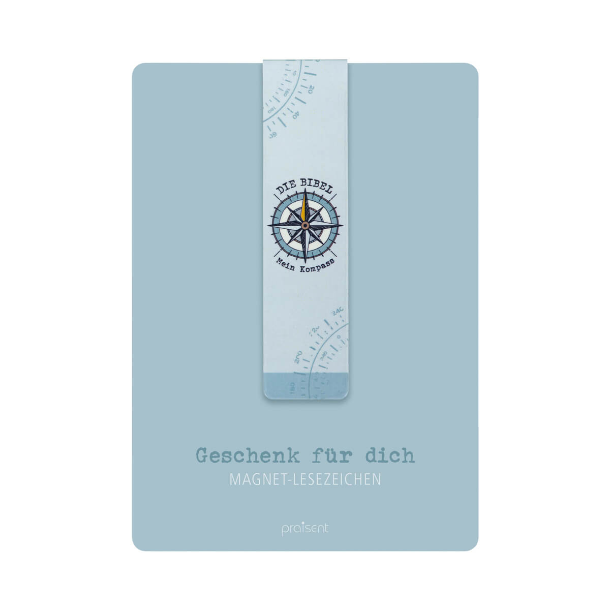 Magnet-Lesezeichen – Kompass