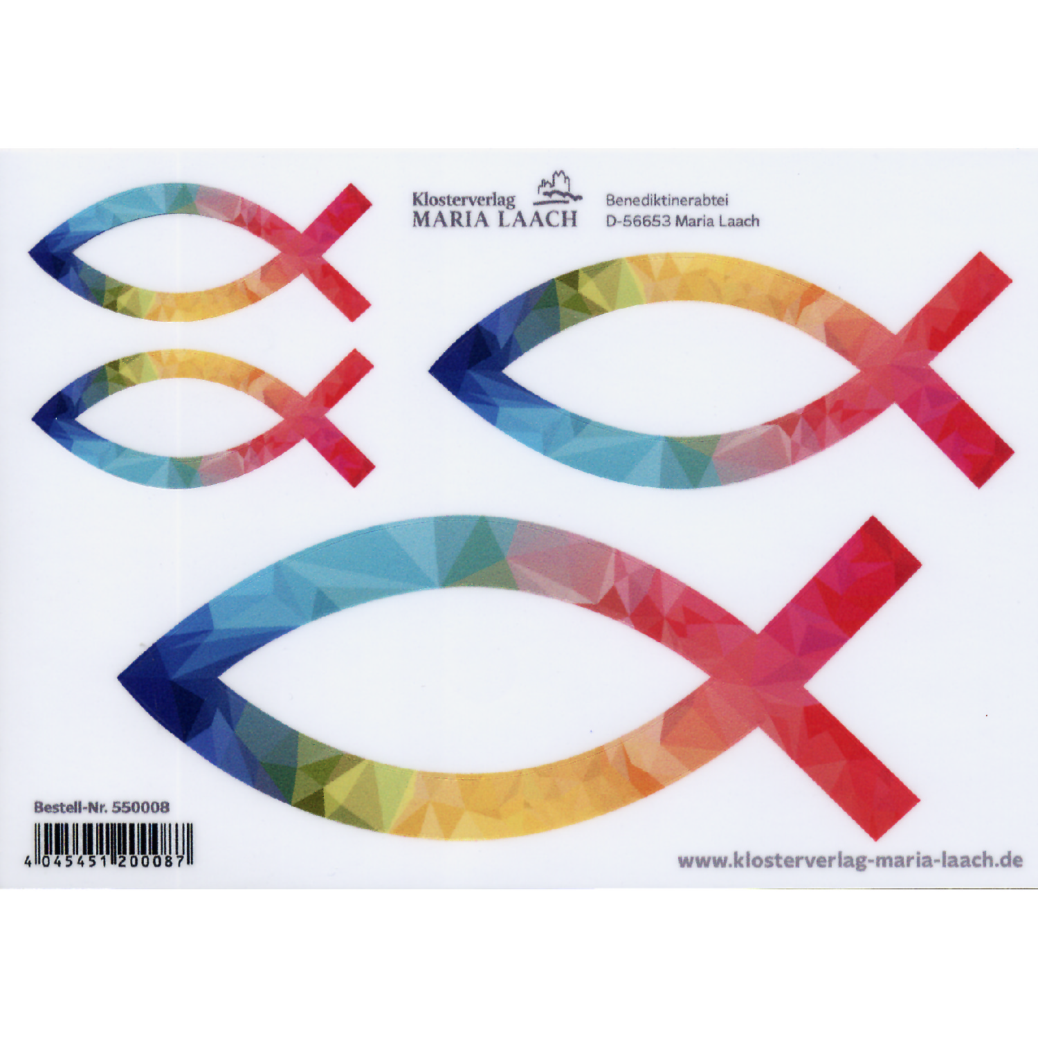 Aufkleber - Regenbogenfische Aufkleber - Regenbogenfische