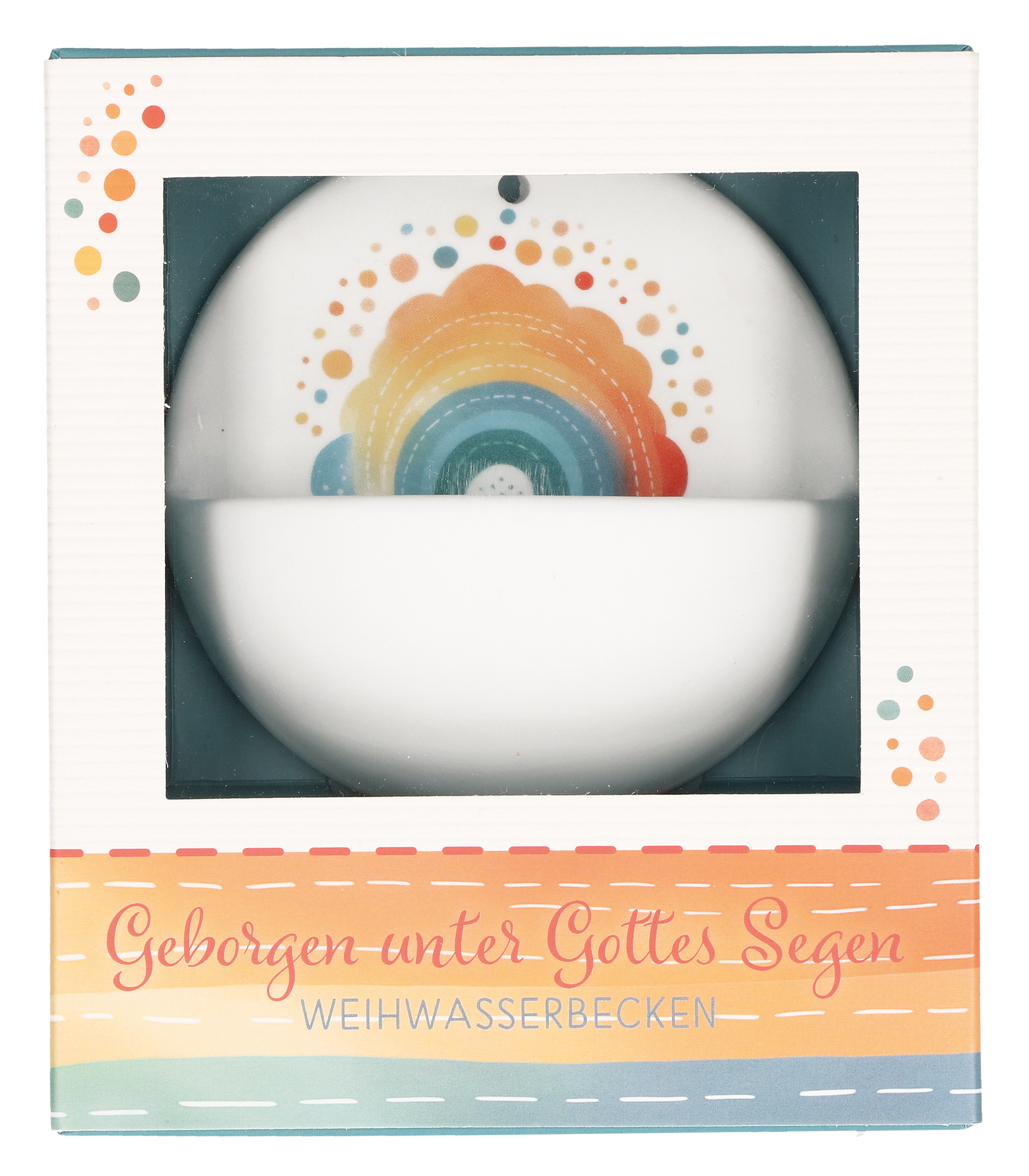 Weihwasserbecken - Geborgen unter Gottes Segen