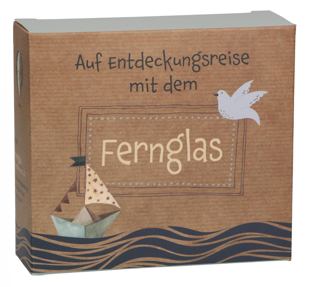 Fernglas - Auf Entdeckungsreise & Segelboot Fernglas - Auf Entdeckungsreise & Segelboot