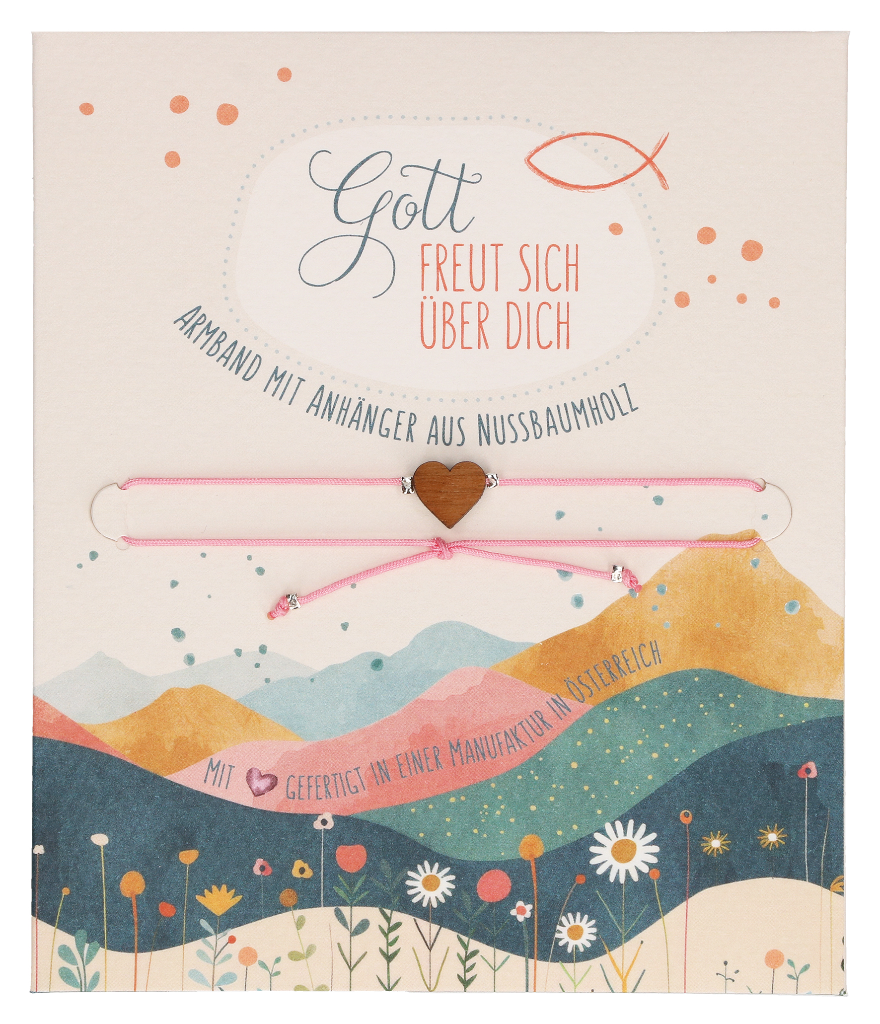 Armband - Gott freut sich über dich