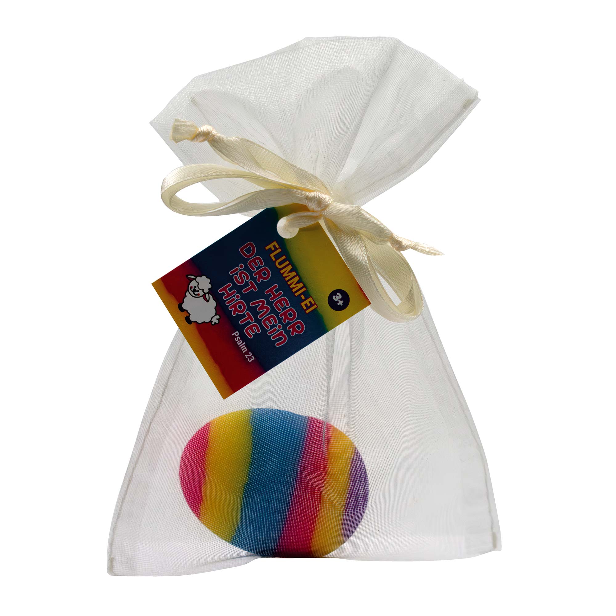 Flummi - Regenbogen & Eiform