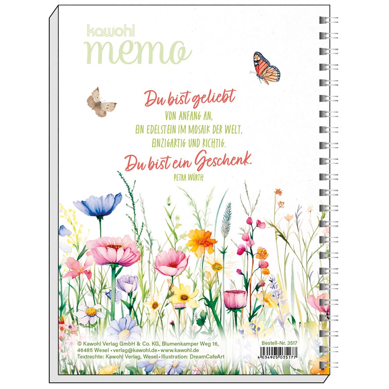 Notizbuch – Du bist ein Geschenk