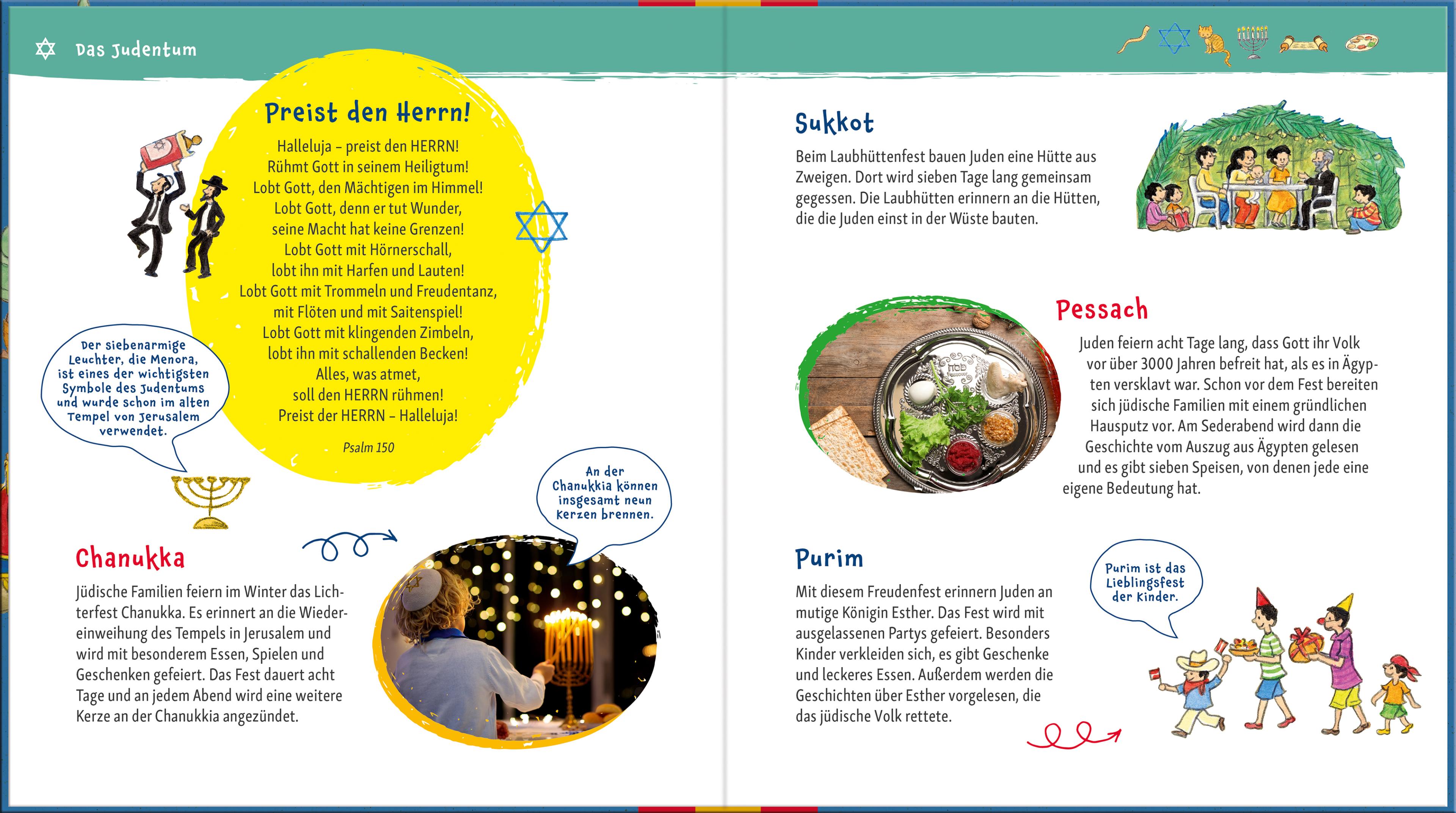 Kinderbuch - Entdecke die Religionen der Welt