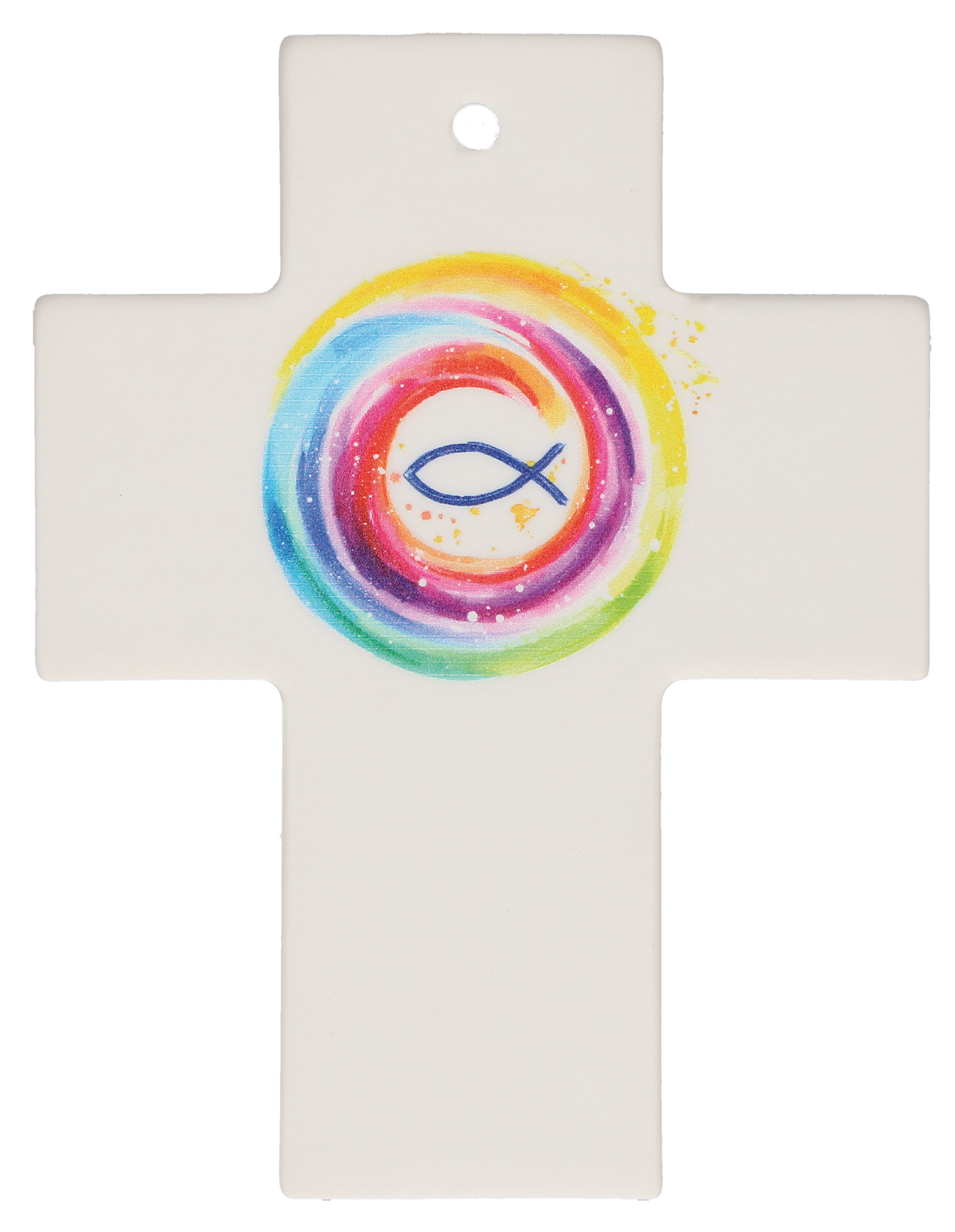 Kinderkreuz - Gott behüte dich & Fisch Kinderkreuz - Gott behüte dich & Fisch