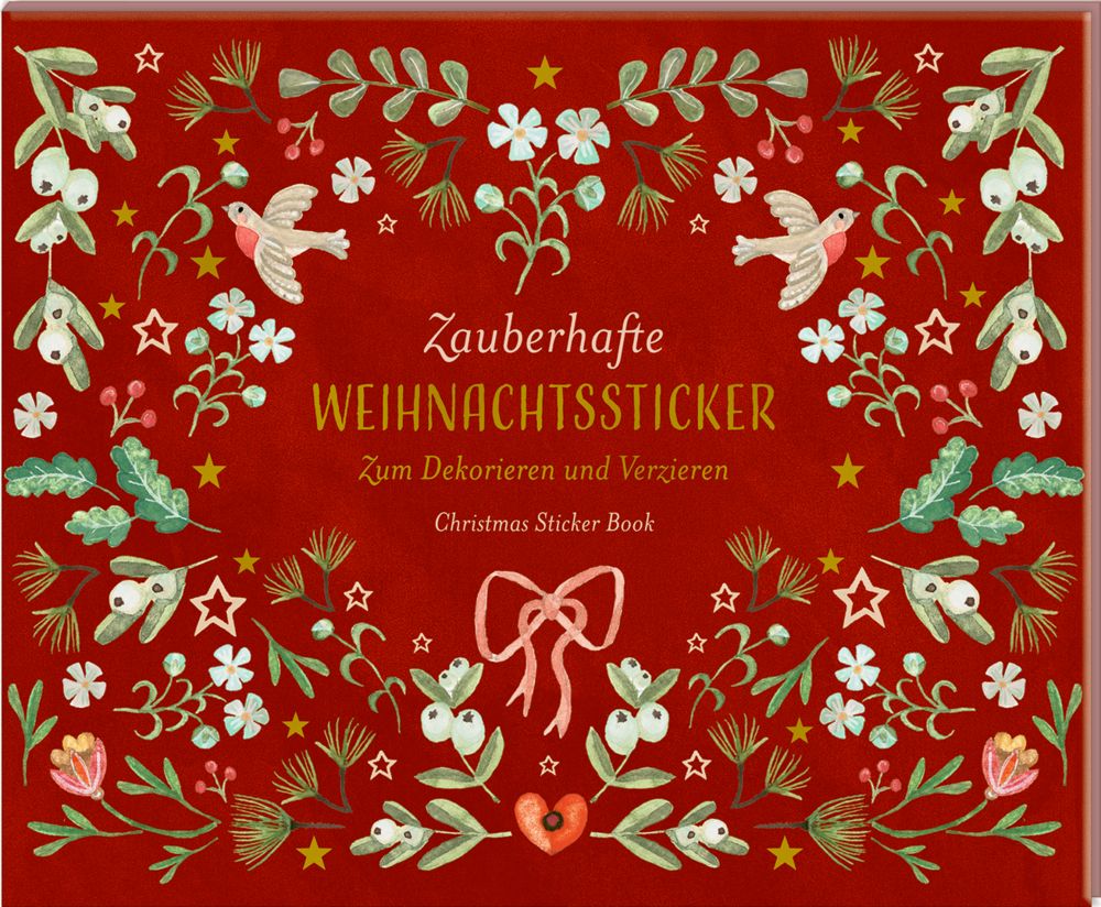 Stickerbuch - Zauberhafte Weihnachtssticker Stickerbuch - Zauberhafte Weihnachtssticker