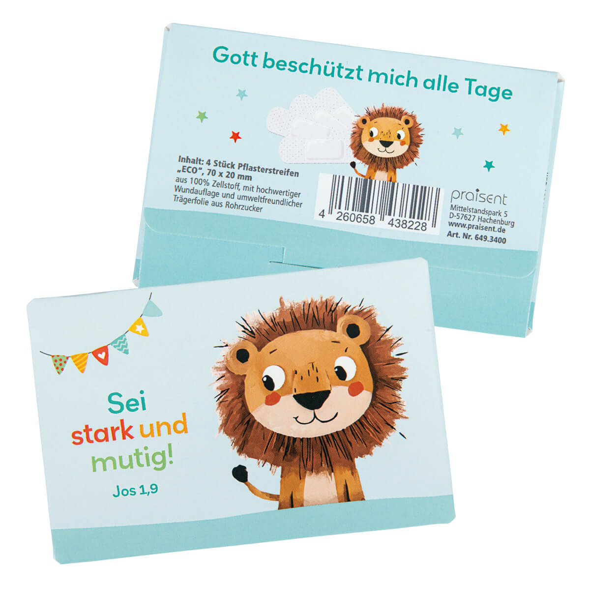 Kinderpflaster - Sei stark und mutig!