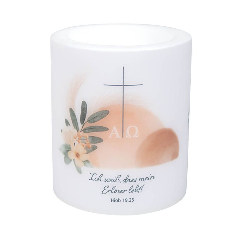 Windlicht – Ostern & Wachskerze