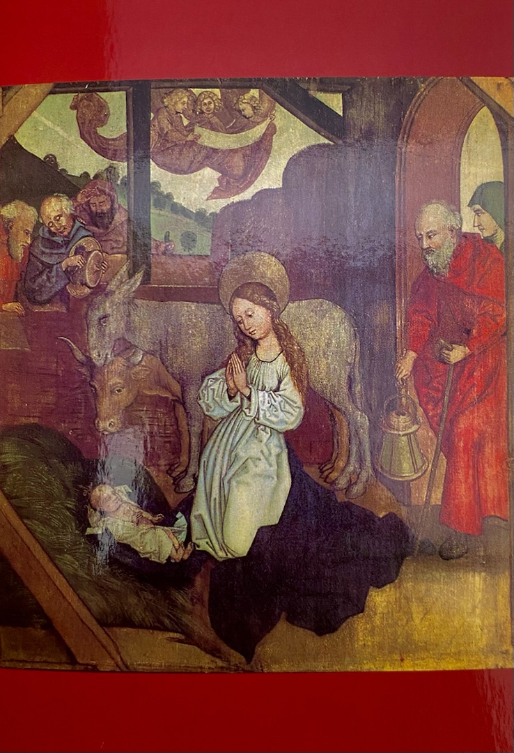 Weihnachtskarte - Geburt Christi