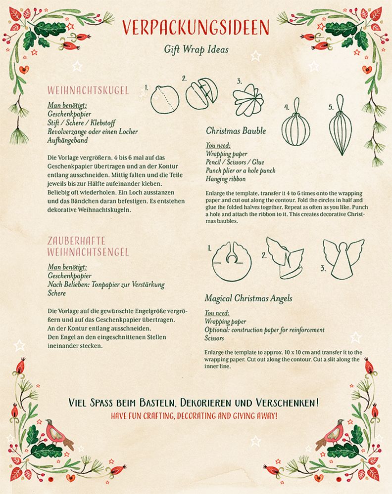 Geschenkpapier - Schöner Schenken