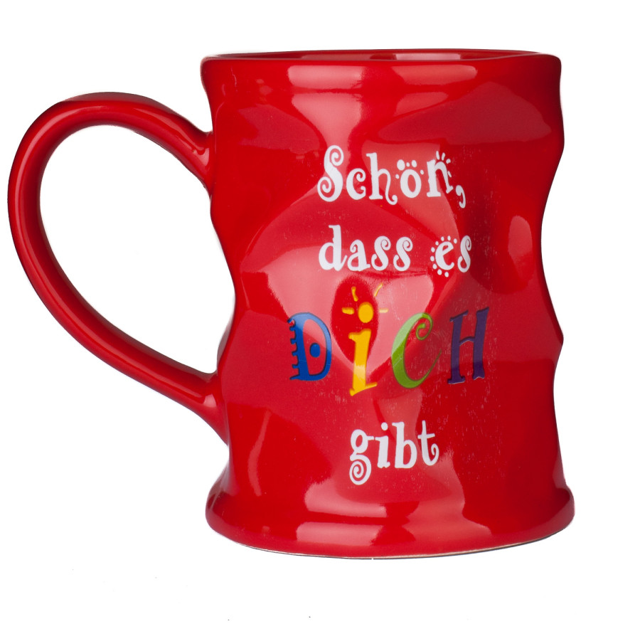 Knittertasse - Schön, dass es dich gibt Knittertasse - Schön, dass es dich gibt