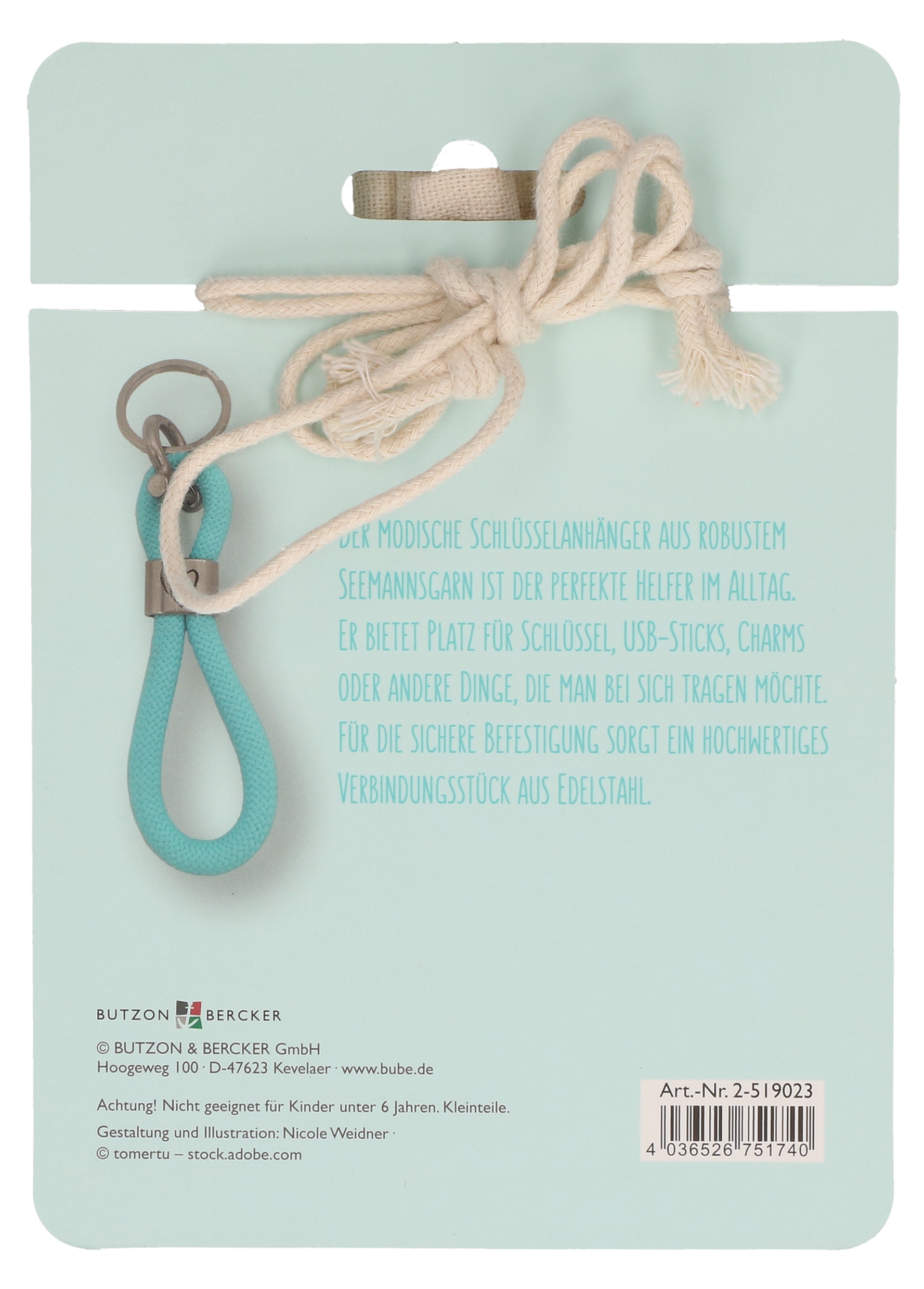 Schlüsselanhänger - Schutz und Segen & Blau Schlüsselanhänger - Schutz und Segen & Blau