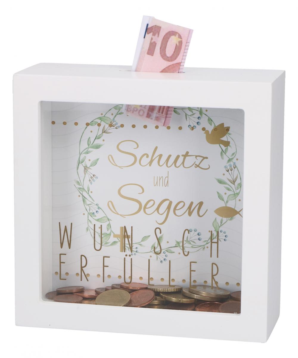 Bilderrahmen-Spardose - Wunscherfüller Schutz Bilderrahmen-Spardose - Wunscherfüller Schutz