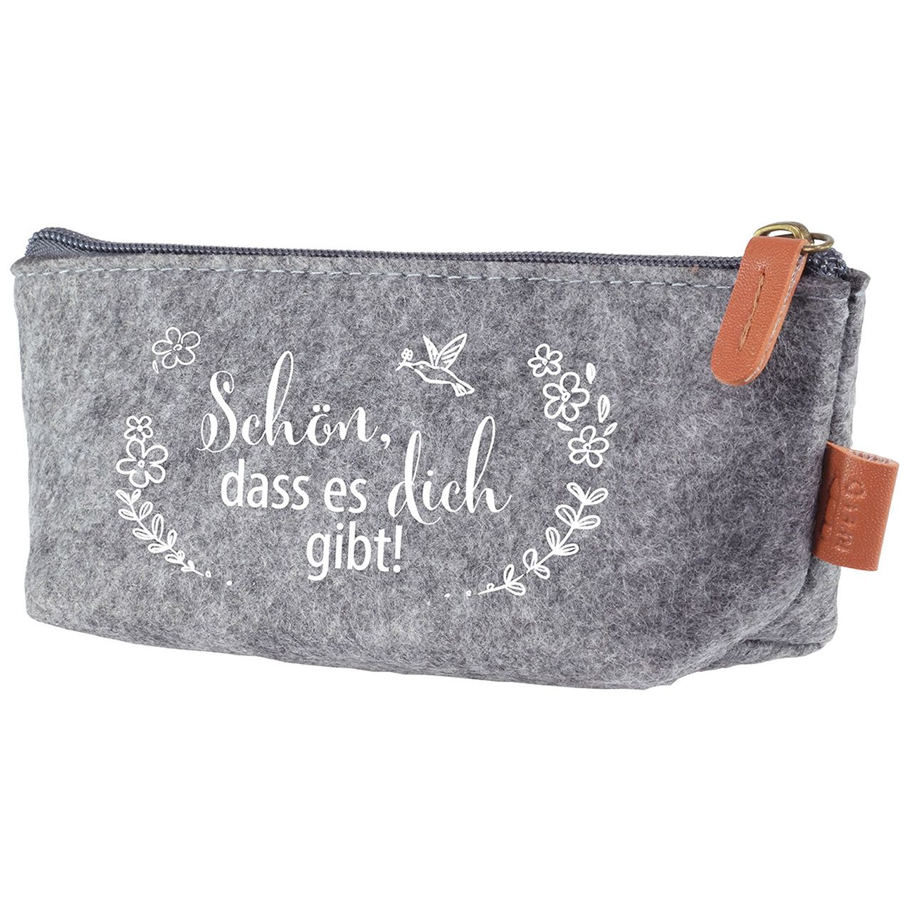 Filz-Etui - Schön, dass es dich gibt! Filz-Etui - Schön, dass es dich gibt!