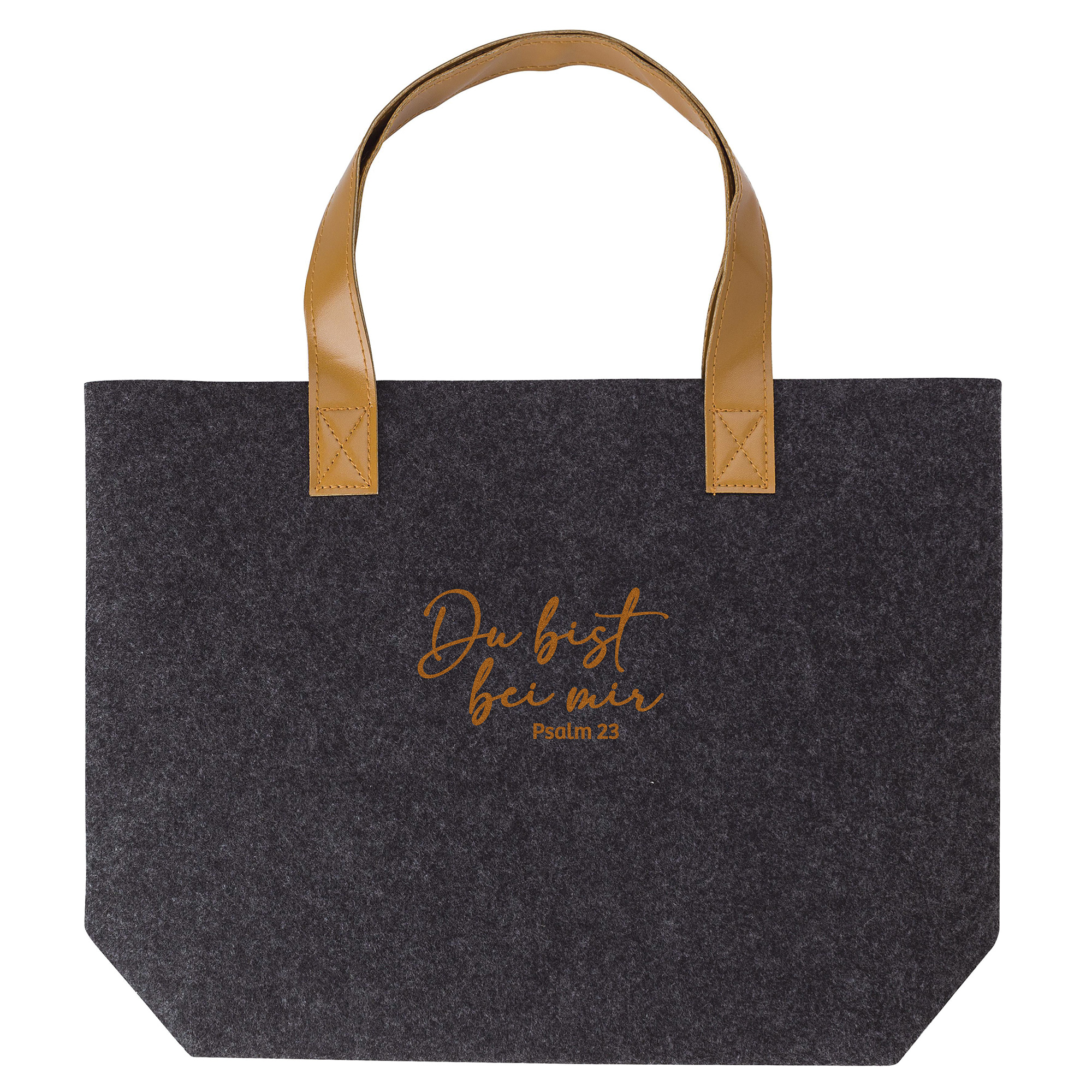 Einkaufstasche - Du bist bei mir & Filz 