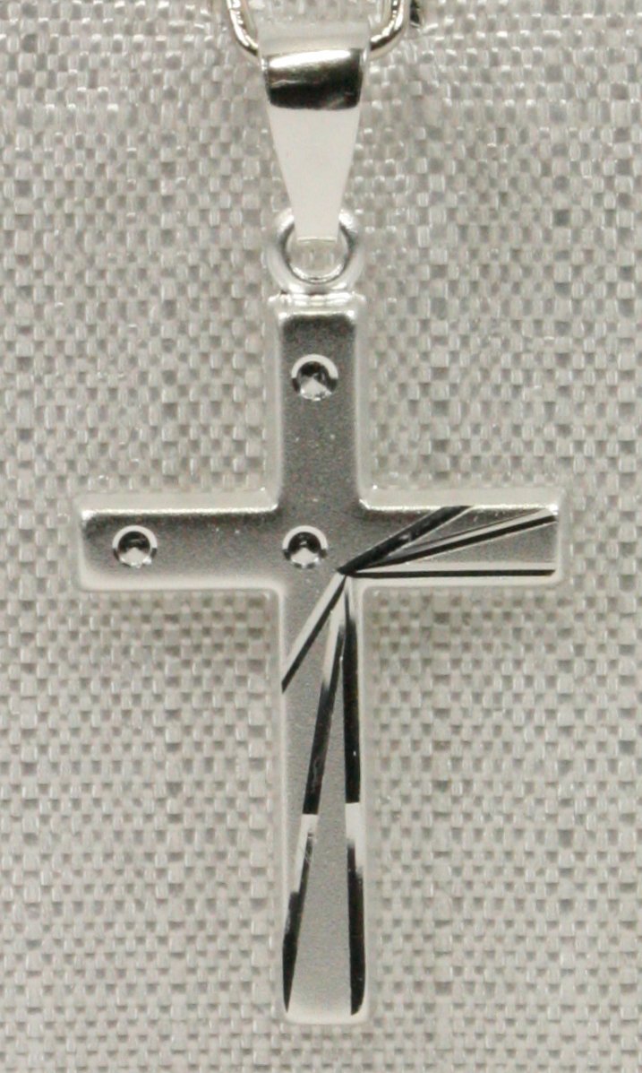 Silber-Kreuz - Strahlen & Punkte Silber-Kreuz - Strahlen & Punkte