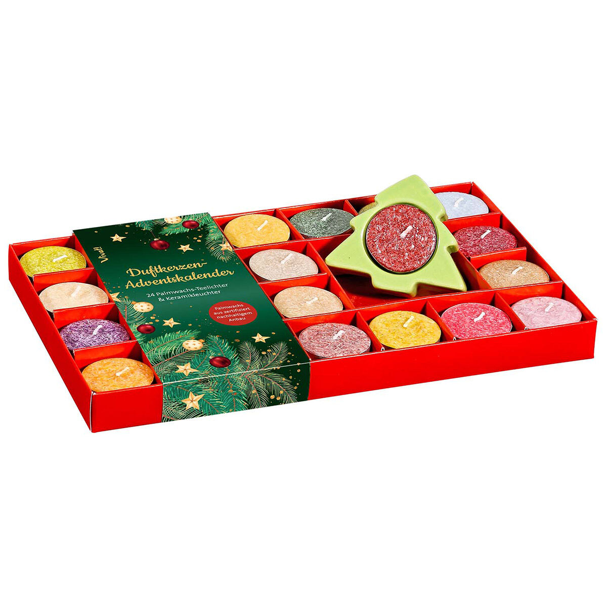 Adventskalender - Duftkerzen