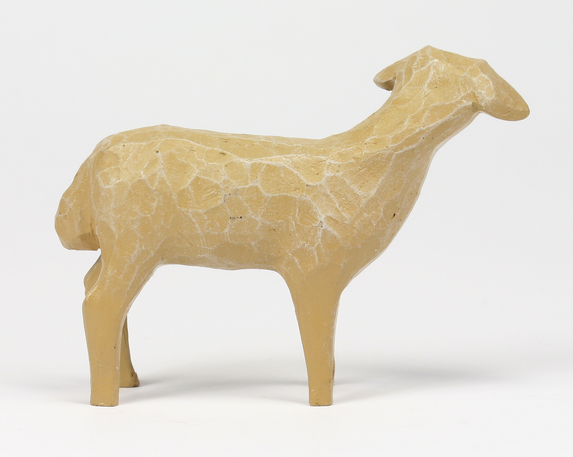 Gelenberg-Krippe - Schaf stehend linksschauend - 18 cm